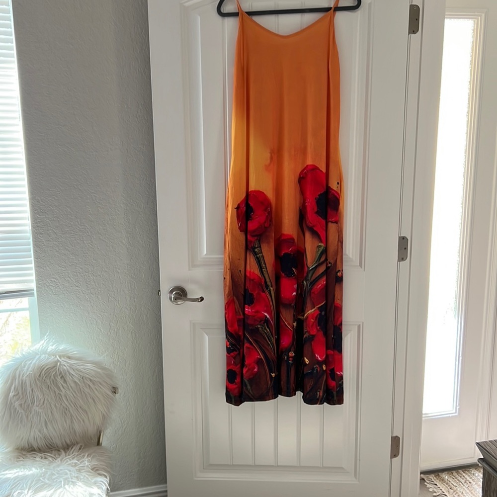 COPY - Beautiful amAline poppy dress party dress